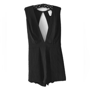 Solemio Sexy Black Romper